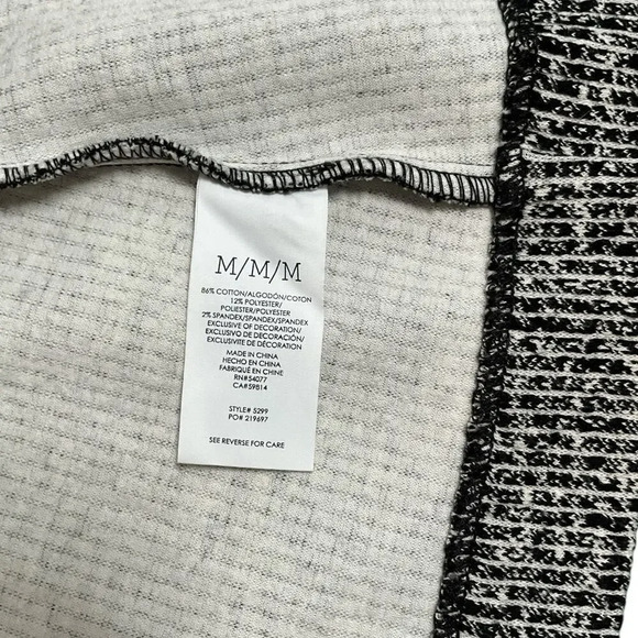 Cabi The Times Jacket Sz Medium Preppy Outerwear Outdoors Workwear Black/White - Picture 12 of 12